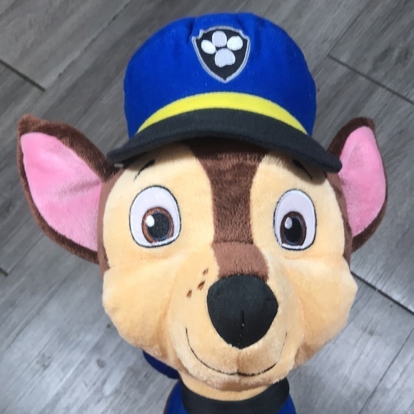 Nickelodeon Paw Patrol Chase 16” Plush - Picture 1 of 9